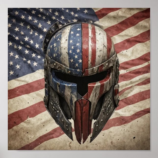 American Spartan Poster (Vorne)