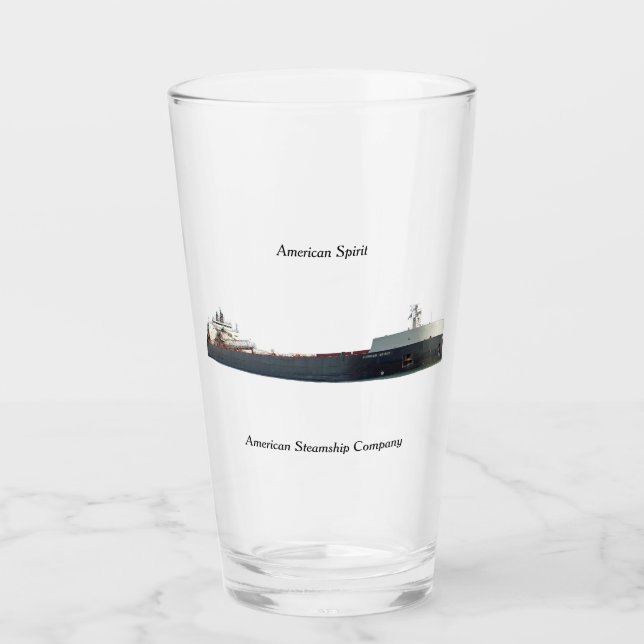 American Spirit Glas (Vorderseite)