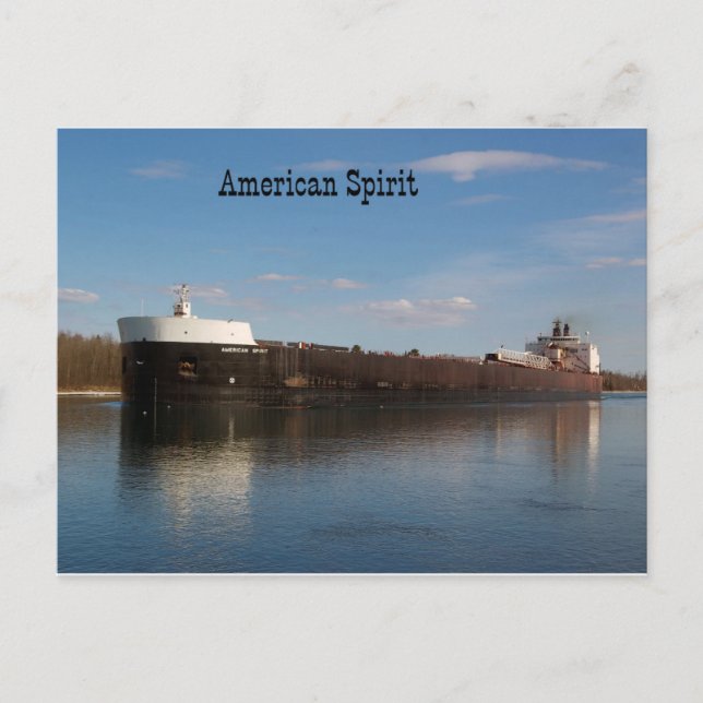 American Spirit Postkarte (Vorderseite)