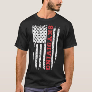 American Sport Skydiving Usa Skydiving Tee Shirts