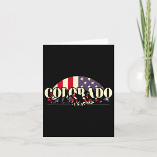 American Staat Colorado Karte