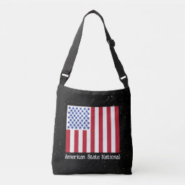 American Staat National mit Flag Tragetaschen Mit Langen Trägern