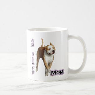 American Staffordshire Mama 4 Kaffeetasse