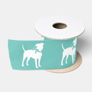 American Staffordshire Pit bull Satinband