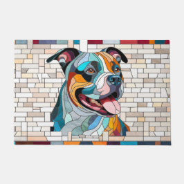 American Staffordshire Terrier - Amstaff Fußmatte