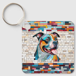 American Staffordshire Terrier - Amstaff Schlüsselanhänger