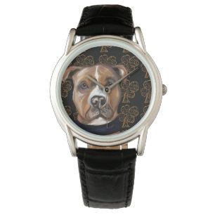 AMERICAN STAFFORDSHIRE TERRIER        ARMBANDUHR