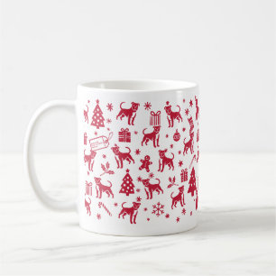 American Staffordshire Terrier Christmas Design Kaffeetasse