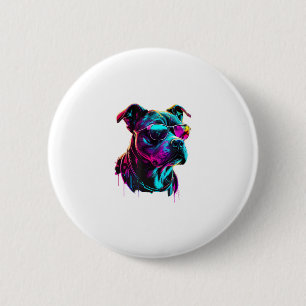 American Staffordshire Terrier Dogs American Staff Button