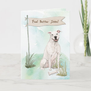 American Staffordshire Terrier Feel Better Operati Karte