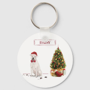 American Staffordshire Terrier Funny Christmas Dog Schlüsselanhänger