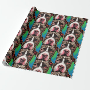 American Staffordshire Terrier Geschenkpapier