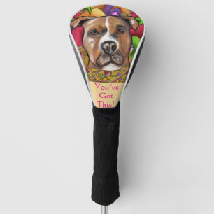 AMERICAN STAFFORDSHIRE TERRIER GOLF HEADCOVER