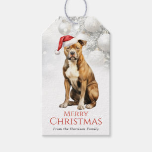 American Staffordshire Terrier Hund Geschenkanhäng Geschenkanhänger