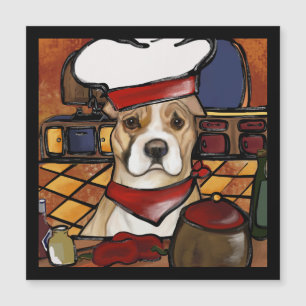 AMERICAN STAFFORDSHIRE TERRIER MAGNETKARTE