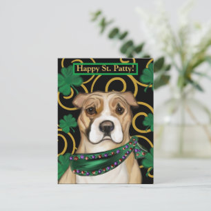AMERICAN STAFFORDSHIRE TERRIER POSTKARTE