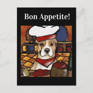 AMERICAN STAFFORDSHIRE TERRIER          POSTKARTE