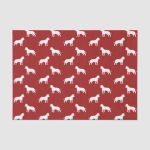 American Staffordshire Terrier (Schlaffe Ohren) Seidenpapier