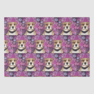 AMERICAN STAFFORDSHIRE TERRIER SEIDENPAPIER