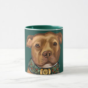 AMERICAN STAFFORDSHIRE TERRIER TASSE