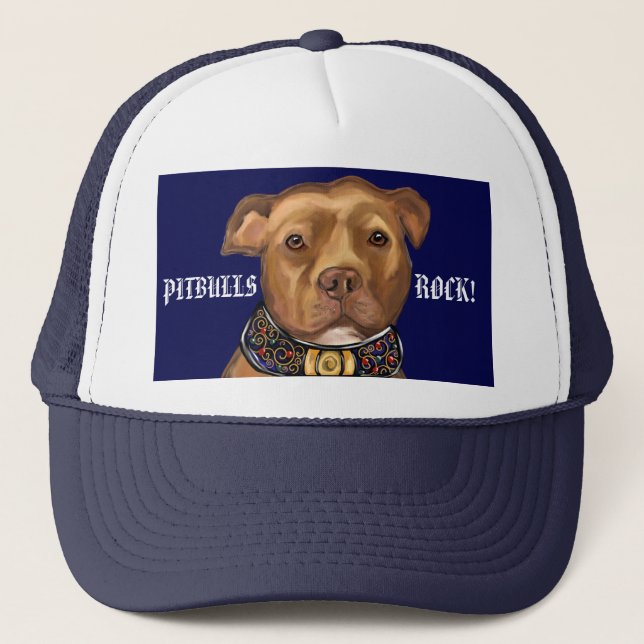 American Staffordshire Terrier Truckerkappe (Vorderseite)