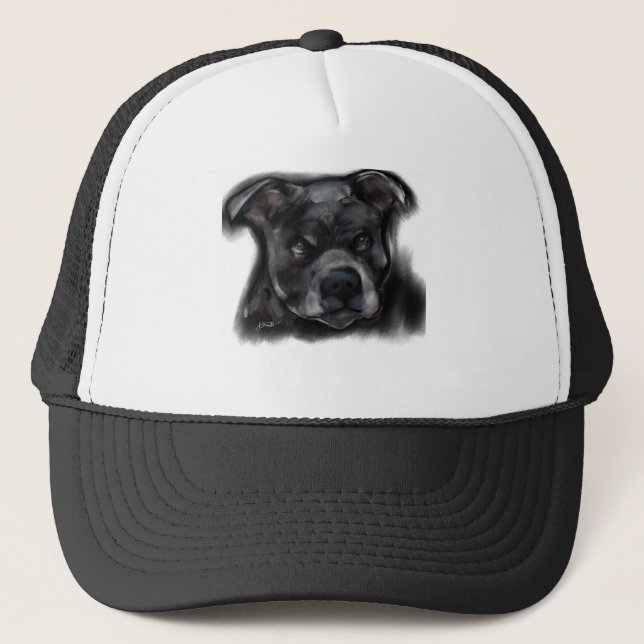 American Staffordshire Terrier Truckerkappe (Vorderseite)