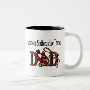 American Staffordshire Terrier Vater Tasse