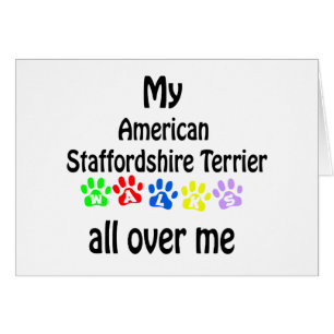 American Staffordshire Terrier Walks Design