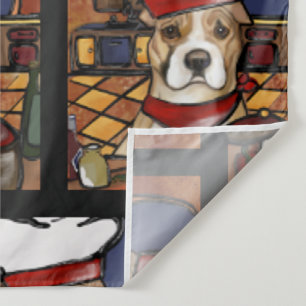 AMERICAN STAFFORDSHIRE TERRIER WANDTEPPICH