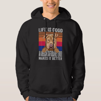 American Staffordshire Terriers macht Ihr Leben zu Hoodie