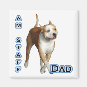 American Staffordshire Vater 4 - Magnet