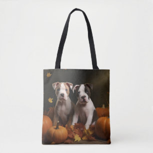 American Staffordshire Welpe Autumn Delight Tasche
