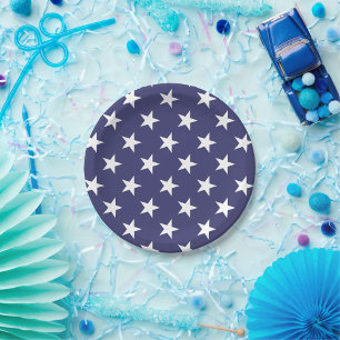 American Stars Paper Plate Pappteller