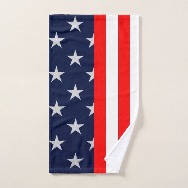 American Stars & Stripes USA Custom (Serviette à main)