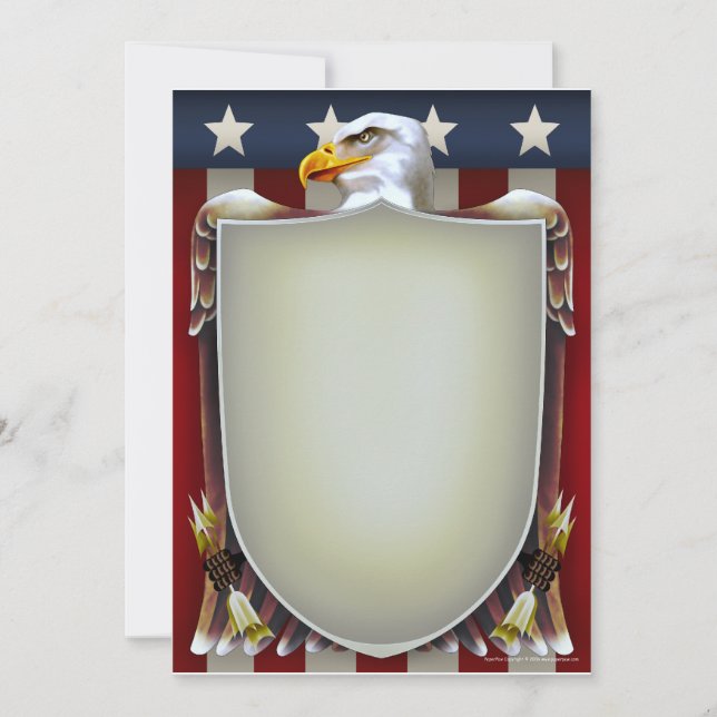 American Stationery Mitteilungskarte (Vorderseite)