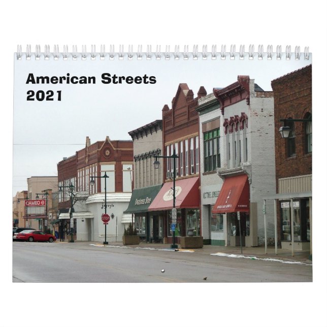 American Streets Calendar - 2021 Kalender (Titelbild)