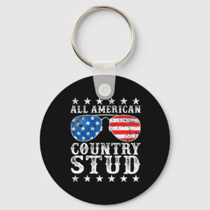 American Stud Boy Land 4. Juli USA Flagge Gif Schlüsselanhänger