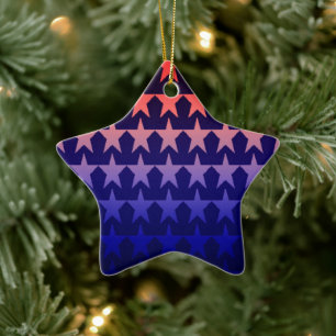 American Style Art Keramik Ornament