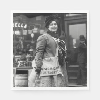 American Suffragette, 1910 Serviette