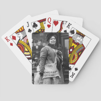 American Suffragette, 1910 Spielkarten