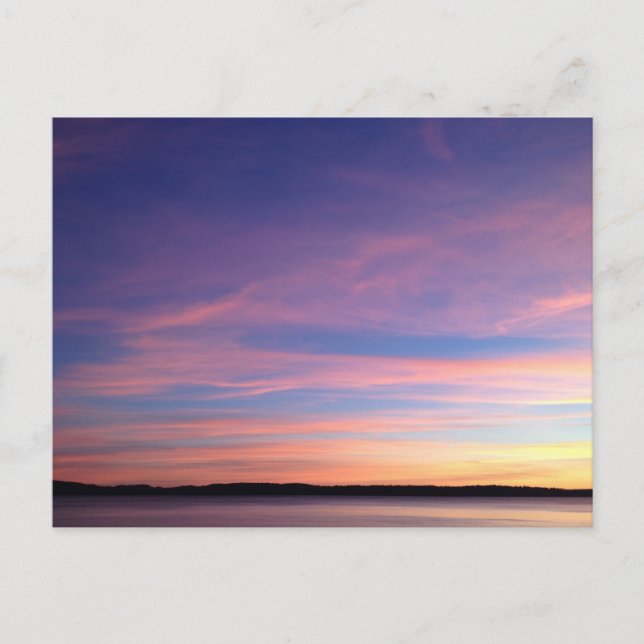 American Sunset (18) Postkarte (Vorderseite)