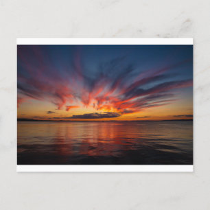 American Sunset (23) Postkarte
