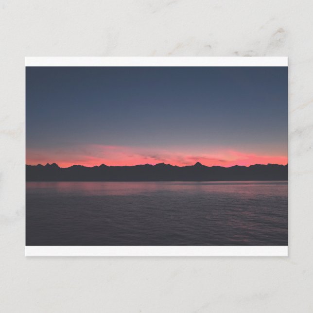 American Sunset (42) Postkarte (Vorderseite)