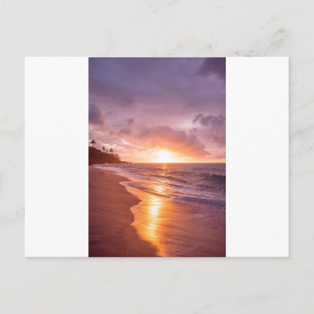 American Sunset (47) Postkarte (Vorderseite)
