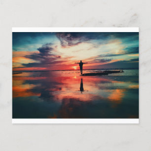 American Sunset (64) Postkarte