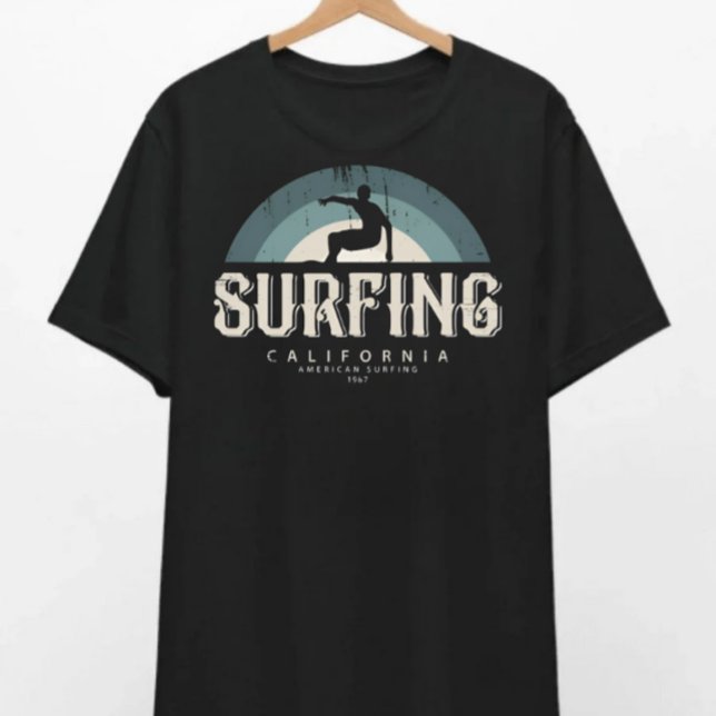 American Surfing California T - Shirt (Von Creator hochgeladen)