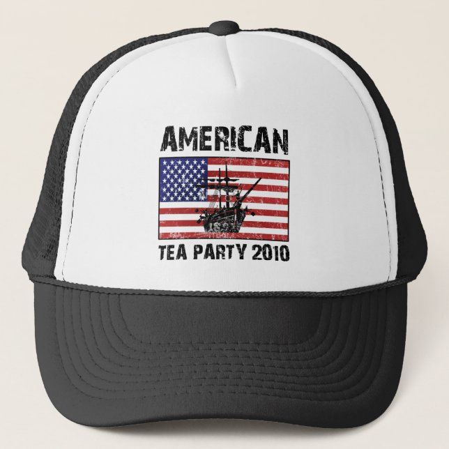 American Tea Party 2010 Hats Truckerkappe (Vorderseite)