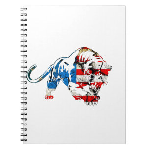 American Tiger Notizblock