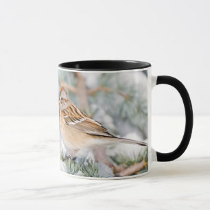 American Tree Sparrow im Winter Tasse