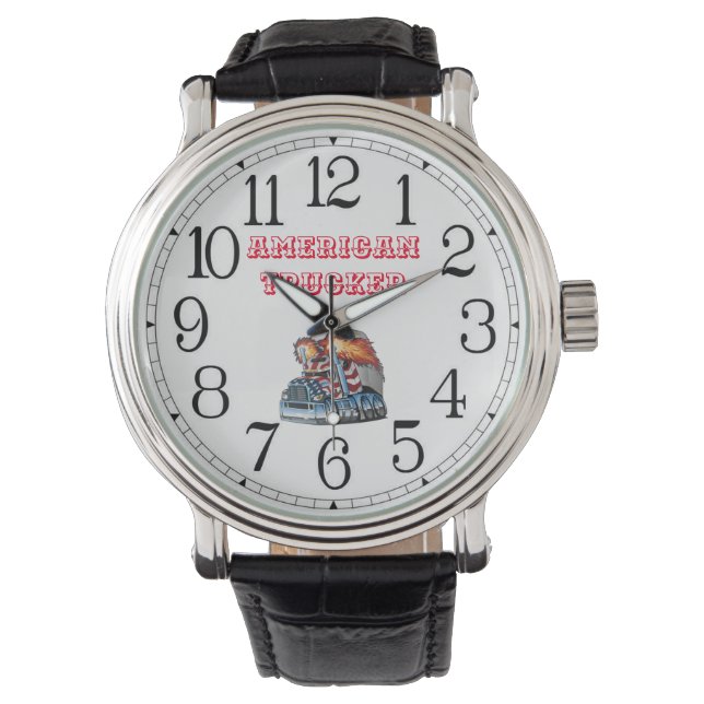 American Trucker Watch Armbanduhr (Vorderseite)